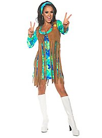 Abito hippie con frange