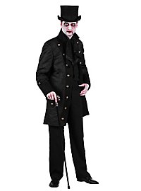 Abrigo Paisley Negro Para Hombres