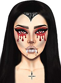 Adornos Faciales De Vampiro Adhesivos