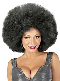 Afro XXL Paryk Sort