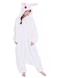 Albino Hase Kigurumi Kostüm