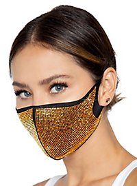 Alexi face mask with strass