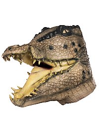 Alligator mask from latex