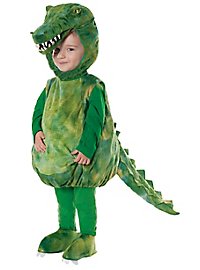 Alligator pluche kostuum voor baby's