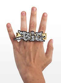 Anello Bling bling verde