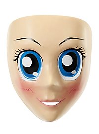 Anime Mask with Blue Eyes