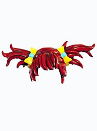 Anime red Latex Wig