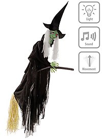 Animeret Grim Heks Med Lyd – 118 Cm