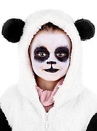 Aqua Makeup Sæt Sort-Hvid Med Svamp Og Pensel