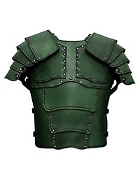 Armadura De Cuero Con Hombros - Mercenario