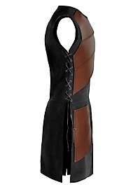 Armure d'archer en cuir noir