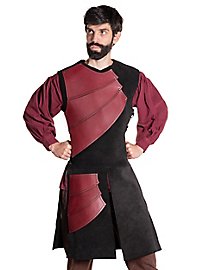 Armure d'archer en cuir noir