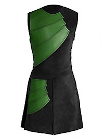 Armure d'archer en cuir noir