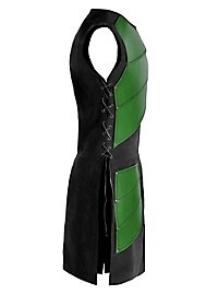 Armure d'archer en cuir noir