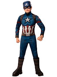 Avengers Endgame - Disfraz De Capitán América Para Niños Deluxe