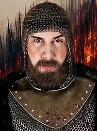 Baard Set Roverridder Met Vollebaard En Snor