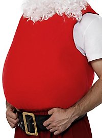 Babbo Natale con la pancia finta