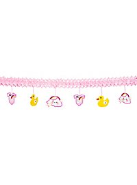 Baby Party Decoratie Set Girl 31-delig voor 6 personen
