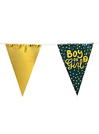 Baby party decoration set Suprise 30 pieces for 6 persons