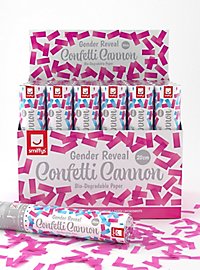 Baby shower confetti cannon pink - biodegradable