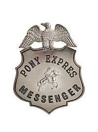 Badge Pony Express