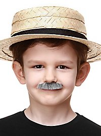 Baffi corti per bambini in quattro colori diversi