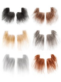 Baffi da bestia realizzati con capelli veri