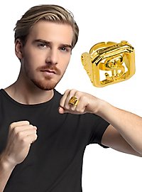 Bague dollar en métal