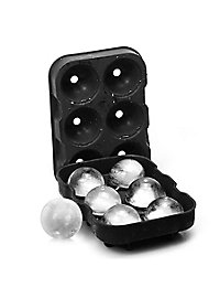 Ball ice cube silicone mould for ice cubes and for baking 6-grid