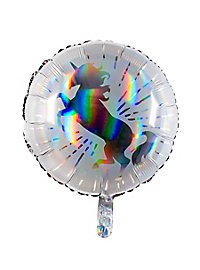 Ballon en plastique licorne