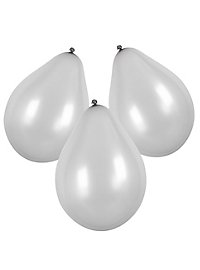 Ballon zilver 6 stuks