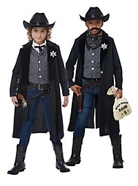 Bandit & Sheriff Kostüm für Kinder