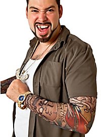 Bandit Tatovering Skin Ærme