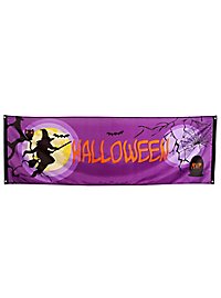 Bannière de fête d'Halloween