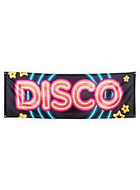 Bannière de fête disco