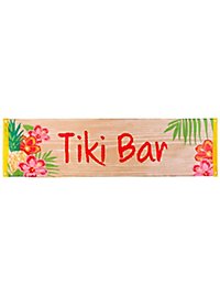 Bannière de fête du Tiki Bar