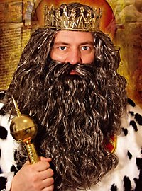 Barba da re con parrucca