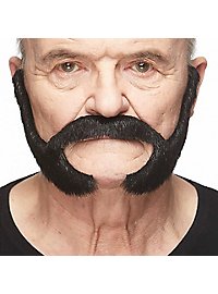 Barba De Patillas Con Bigote