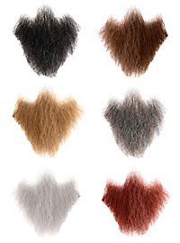Barba professionale a mento da sceicco realizzata con capelli umani