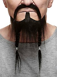 Barba Trenzada En Punta