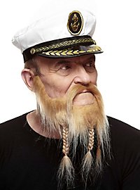 Barba Trenzada En Punta