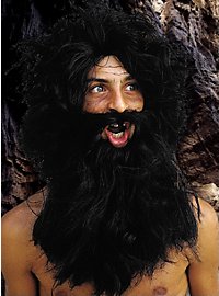 Barbarian full beard with wig