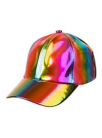 Baseball Cap Holo Rainbow