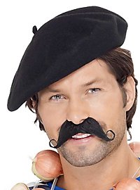 Baskenmütze schwarz