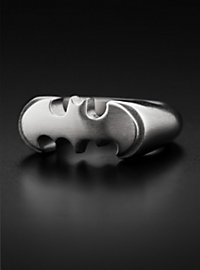 Batman Emblem Ring silber