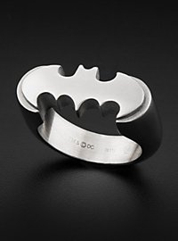 Batman Emblem Ring silber