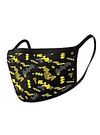 Batman - Maschere in tessuto Batman Camo Yellow confezione doppia