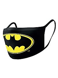 Batman - Maschere in tessuto con logo Batman confezione doppia