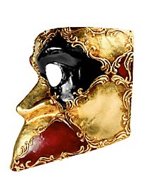Bauta scacchi colore musica - Venetian Mask