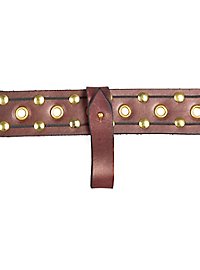 Belt connector brown